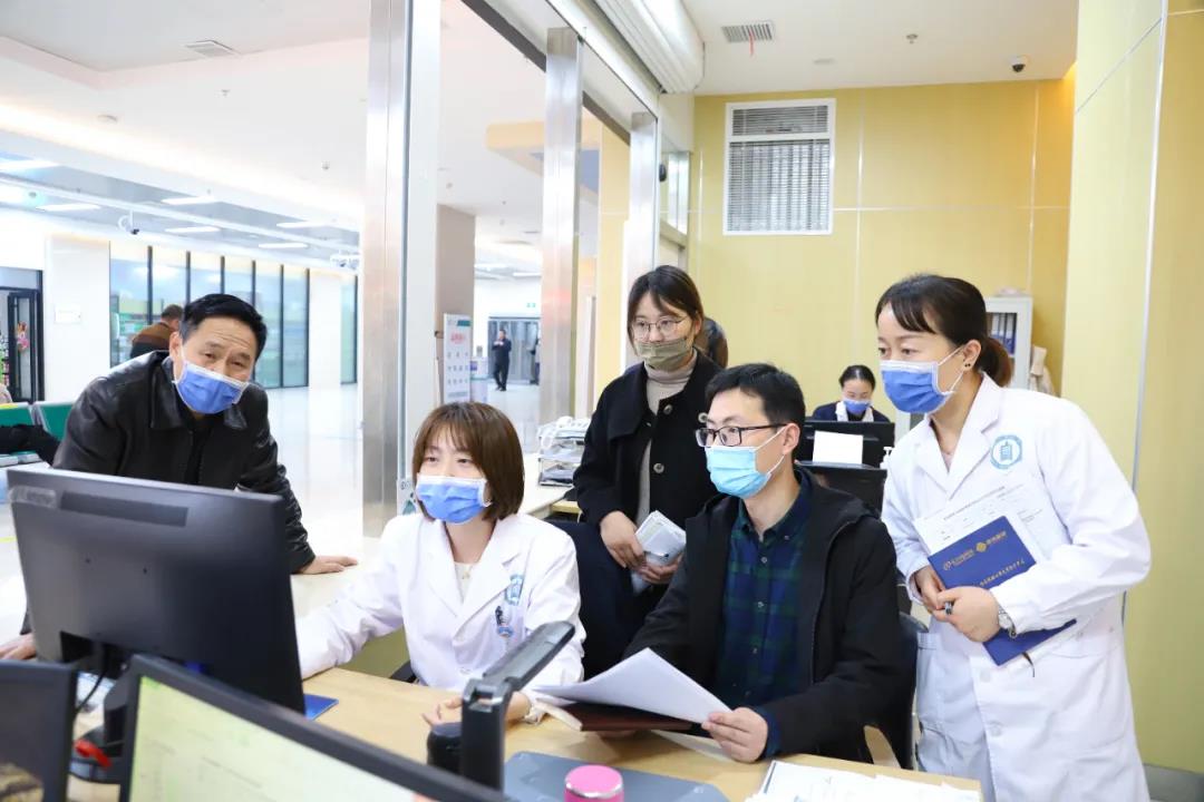 【醫(yī)院動態(tài)】市醫(yī)保中心調(diào)研組至宿遷市鐘吾醫(yī)院調(diào)研“雙通道”管理及單獨(dú)支付政策落實(shí)情況(圖3)